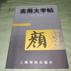 实用大字帖：颜真卿《自书告身》选字本——画报写字丛书