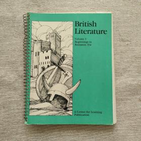 british literature VOLUME （活页）