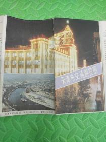 天津市 交通游览图 1984年