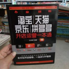 淘宝、天猫、京东、拼多多开店运营一本通:简单、好用、可视化的营销方法与技巧