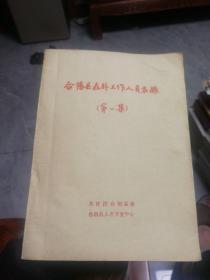 合阳县在外工作人员名录  第一集  油印本  1985年