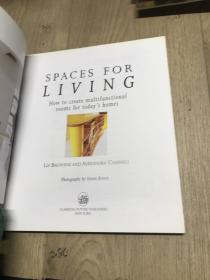 SPACES FOR LIVING【英文原版】