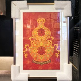 福禄 装饰画（二款选一）