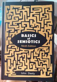 Basics of semiotics semiology sign languages philosophy of Language culture英文原版精装