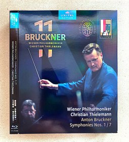 泰勒曼：布鲁克纳第一，第七交响曲（维也纳爱乐）/BD蓝光碟