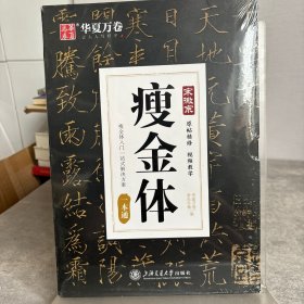 华夏万卷 瘦金体一本通硬笔钢笔字帖5本套 宋徽宗行楷书法漂亮字体大学生男生临摹练字帖本成人成年手写行书速成
