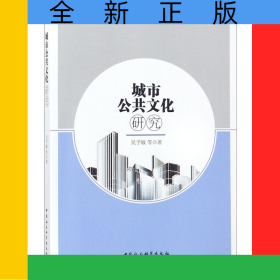 城市公共文化研究