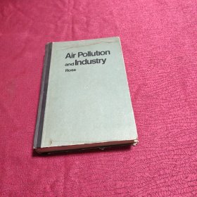 大气污染与工业【英文小16开精装本】书有点水渍 不严重 看图