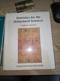 Statistics for the Behavioral Sciences：A First Course for Students of Psychology and Education行为科学统计学：心理学与教育专业学生的第一门课程
