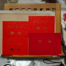 聘书 ：4份（南京农业大学，南京林业大学）合售