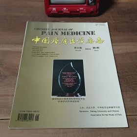 中国疼痛医学杂志 2014年第6期 第20卷