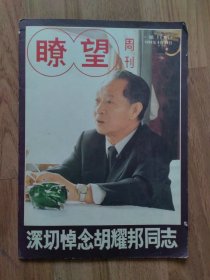 瞭望周刊（1989年第17～19、第21～33、第41～52期。共26本合售）