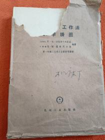 修理钳工工作法教学挂图全套22张，1960年2印，品如图