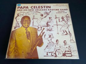 美版 PAPA CELESTIN AND HIS NEW ORLEANS RAGTIME BAND 爵士 无划痕 12寸LP黑胶唱片