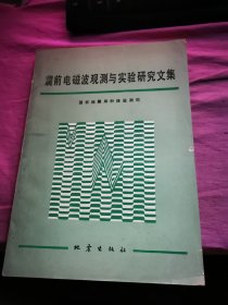 震前电磁波观测与实验研究文集