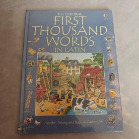 FIRST THVSAND WORDS IN LATIN（第一个拉丁单词）英文版 全新未拆封