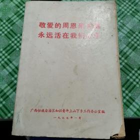 《敬爱的周恩来总理永远在我们心中》