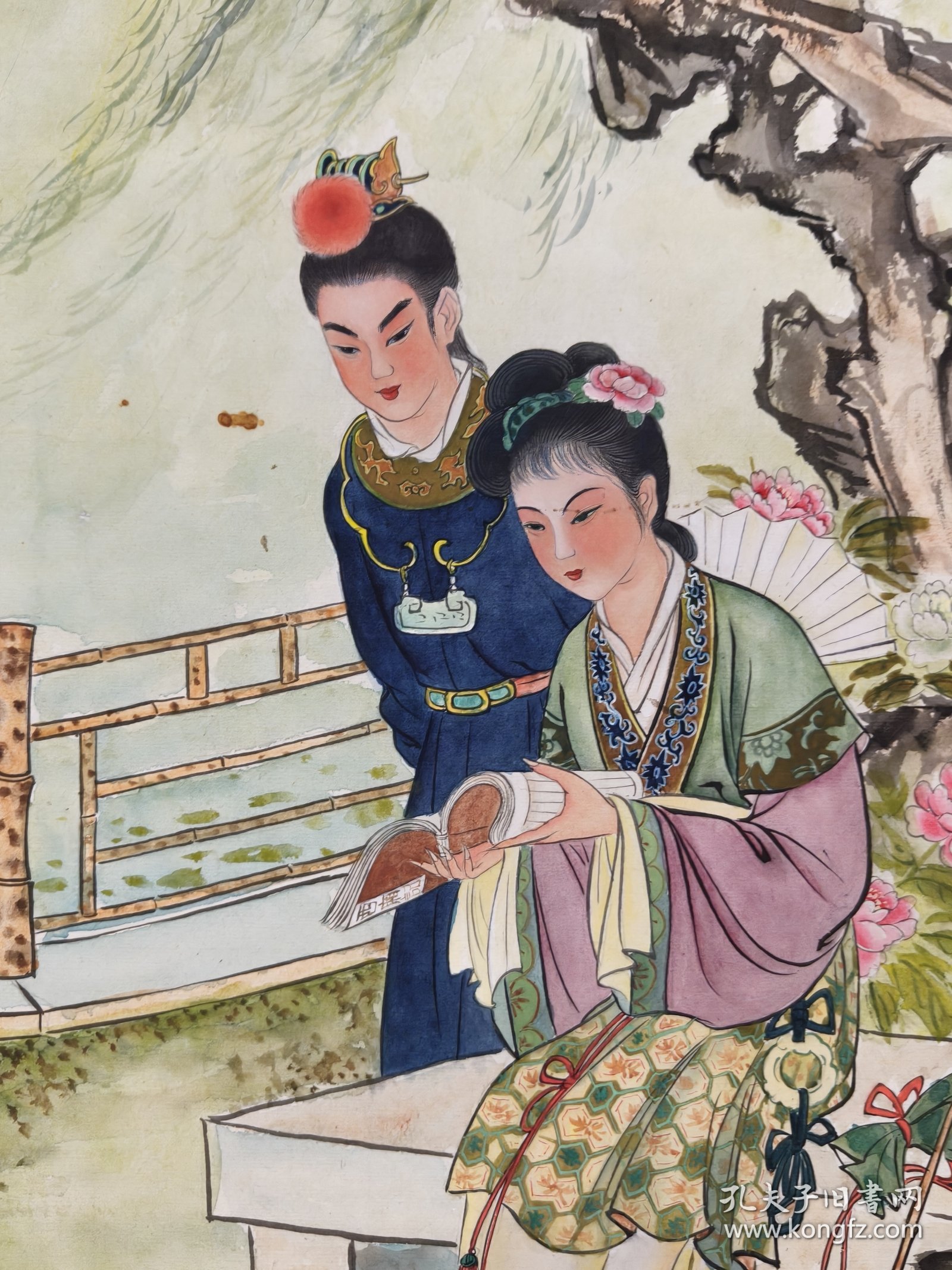 黄均 66*37cm，软片 黄均（1914-2011年），著名工笔人物画画家、美术教育家。黄均自幼酷爱绘画。新中国成立后，黄均先后担任中央美术学院讲师、副教授、教授。
