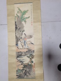 江寒仃山水人物画