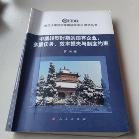 中国转型时期的国有企业：多重任务、效率损失与制度约束（武汉大学经济发展研究中心学术丛书）
