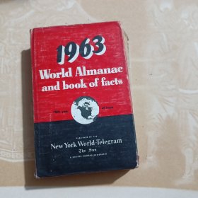 THE WORLD ALMANAC BOOK OF FACTS 1963（1963年世界年鉴）
