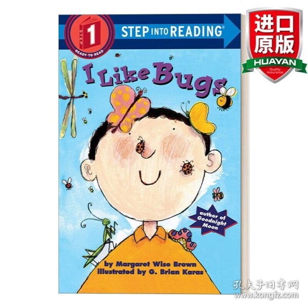 英文原版 Step into Reading 1: I Like Bugs 我喜欢虫子 英文版 进口英语原版书籍