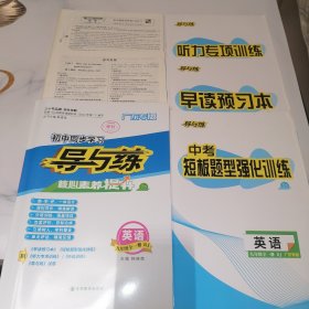 初中同步学习导与练核心素养提升 英语九年级全一册RJ 人教版（广东专版）【含配套如图】