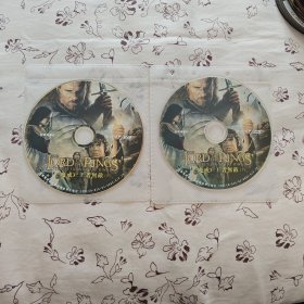 电影DVD简装无盒:魔戒3之王者无敌2碟