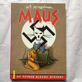 现货 Maus I: A Survivor's Tale: My Father Bleeds History 鼠族1 2022美国国家图书基金会终身成就奖 英文