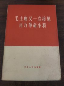 毛主席又一次接见百万革命小将