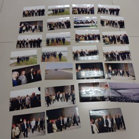 老照片视察水利照片27张原江苏省政协主席黄莉新等