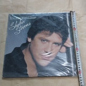 黑胶唱片LP 英国新猫王 希金斯·史蒂文斯 Shakin' Stevens and The Sunsets 英版 12寸黑胶唱片
