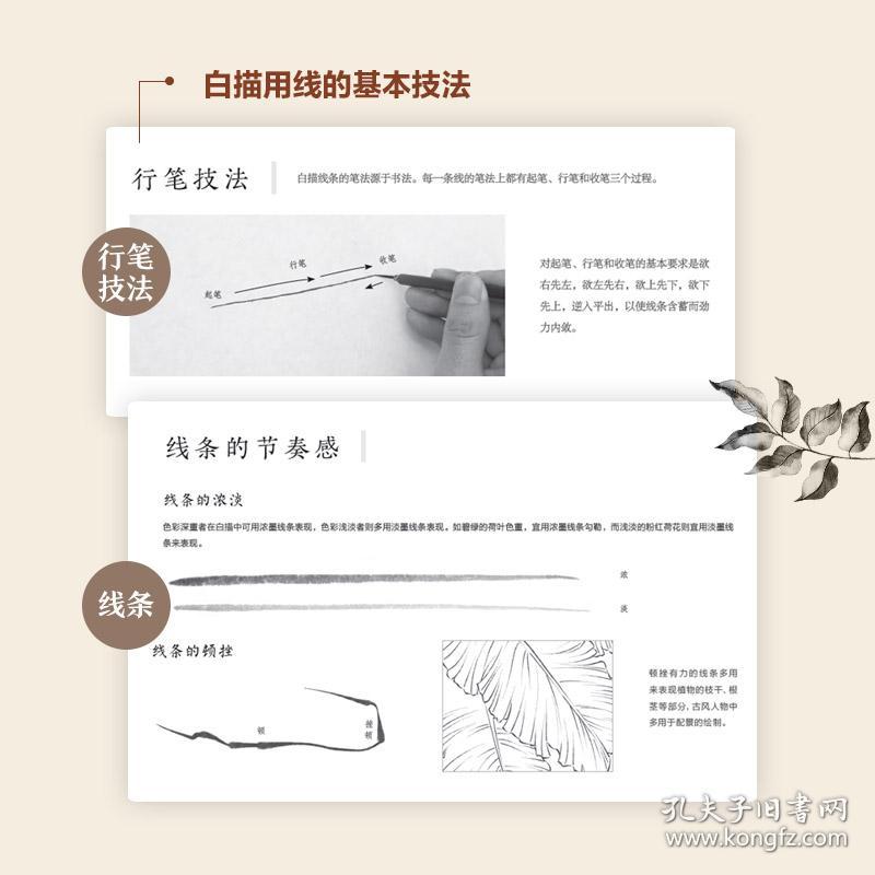 新华正版 画卿笑:白描古风动漫人物从入门到精通 灌木文化 9787115518699 人民邮电出版社 2019-10-01