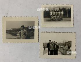 【老照片】1960年代华东师范大学校园生活小型合影（包括丽娃河畔留影，篮球场等）