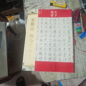 天下墨宝：宋徽宗·瘦金千字文（宋代楷书）