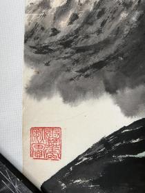 名家精品山水国画一幅