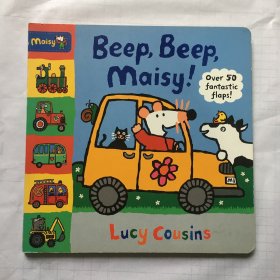 Beep, Beep, Maisy   小鼠波波交通工具Beep Beep Maisy 英文原版绘本儿童启蒙纸板书