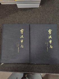 宁波市志（中下）两本合售