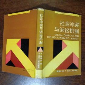 社会冲突与诉讼机制： 诉讼程序的法哲学研究.