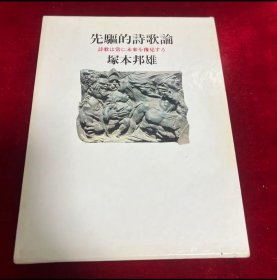 日文 先駆的詩歌論 塚本邦雄著 花曜社