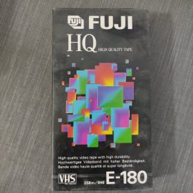 113录像带：FUJI HQ E-180 未拆封