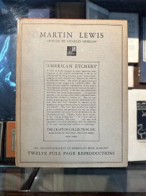 CHARLES MORGAN：MARTIN LEWIS（16开，精装带书衣、藏书票，1931年）