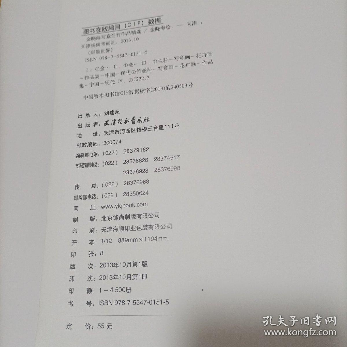 金晓海写意兰竹作品精选彩墨世界