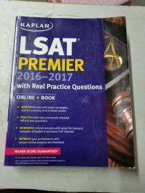 KAPLAN LSAT PREMIER 2016-2017 with Real Practice Question