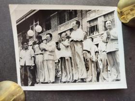1958年毛主席视察天津大学老照片