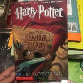 Harry Potter And The Chamber Of Secrets paperback哈利波特与密室英文原版 scholastic 平装本 美国印刷