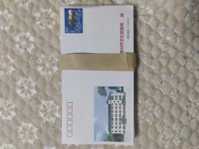 2002年发行地方特色普通邮资封鄂州观音阁图案邮资封一百枚