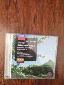 马勒《第四交响曲》1996年福茂原版唱片，碟面完美，IFPIH200