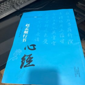 A-014中国历代书法名家写心经放大本系列 赵孟頫行书《心经》