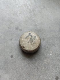 清代青花瓷镇纸
